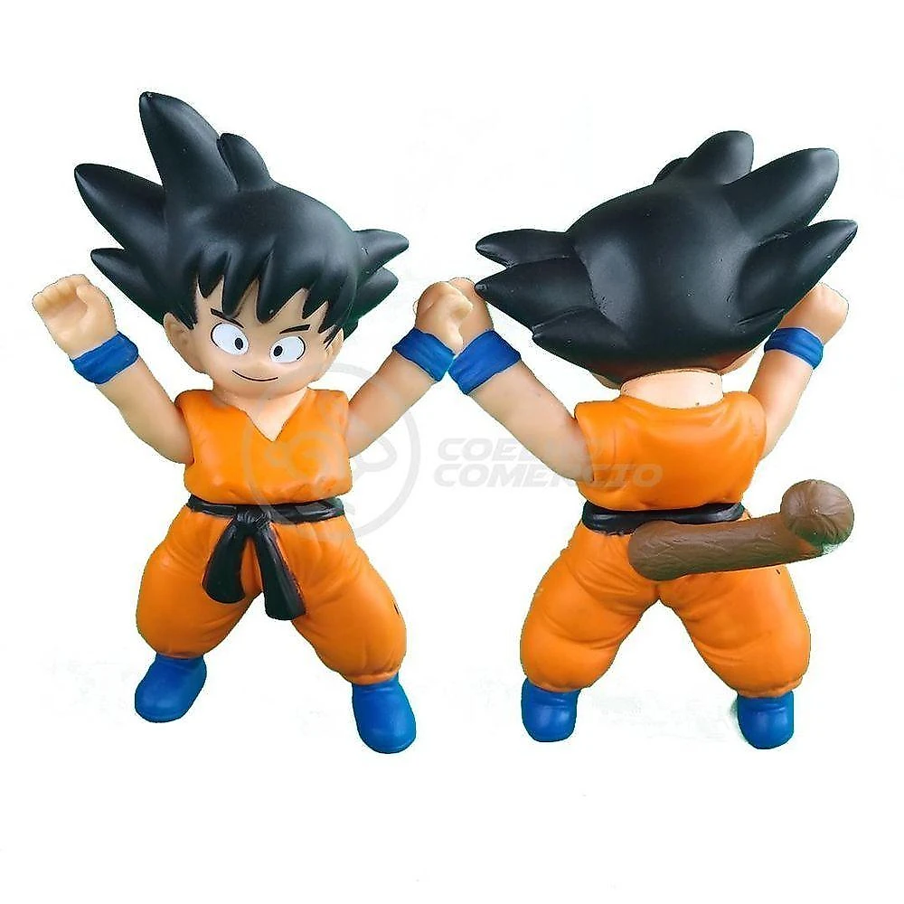 Boneco Action Figure Goku Criança Classico 20cm Dragonball