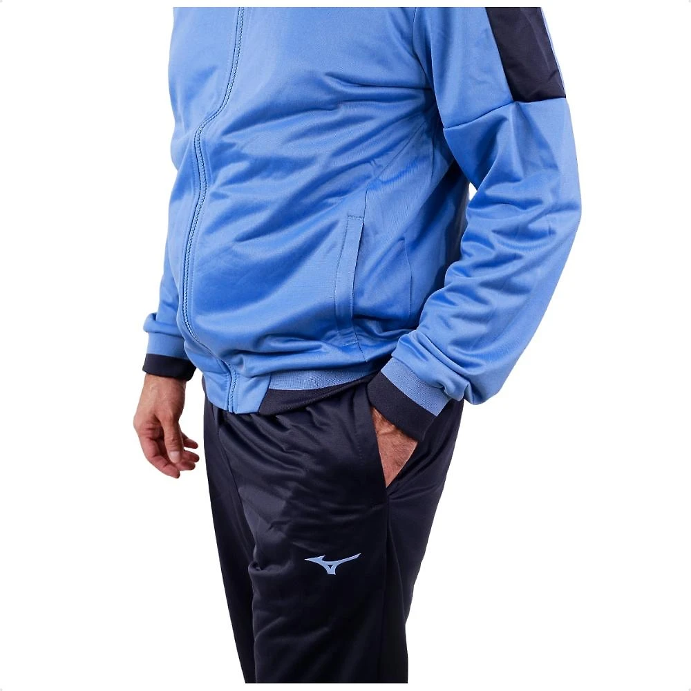 Miniatura Agasalho Mizuno Root IIIM Masculino Azul / Marinho - EGG