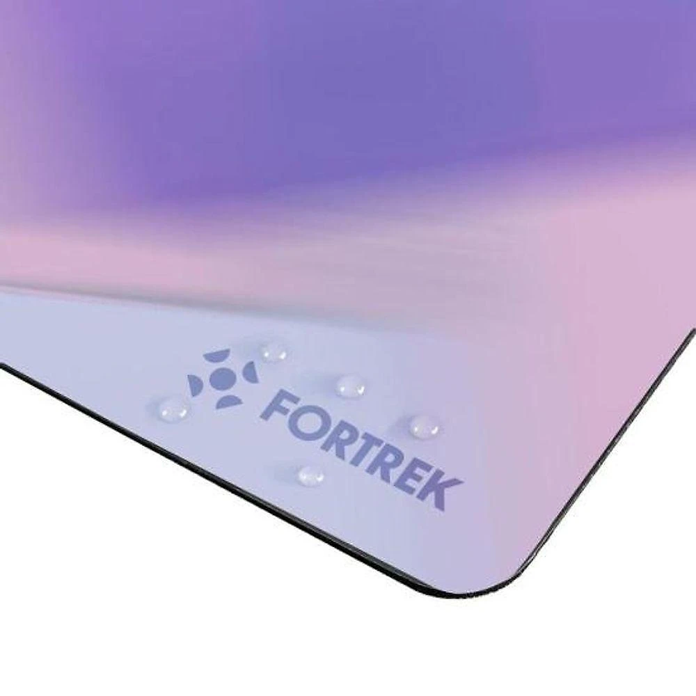 Mousepad Gamer Quickglass Pro Superfície Speed Infusão de Vidro Branco Fortrek