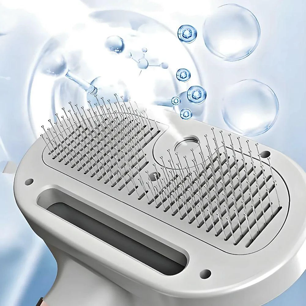 Secador Elétrico 2 em 1 Removedor de Pelos para Pets Branco 300W