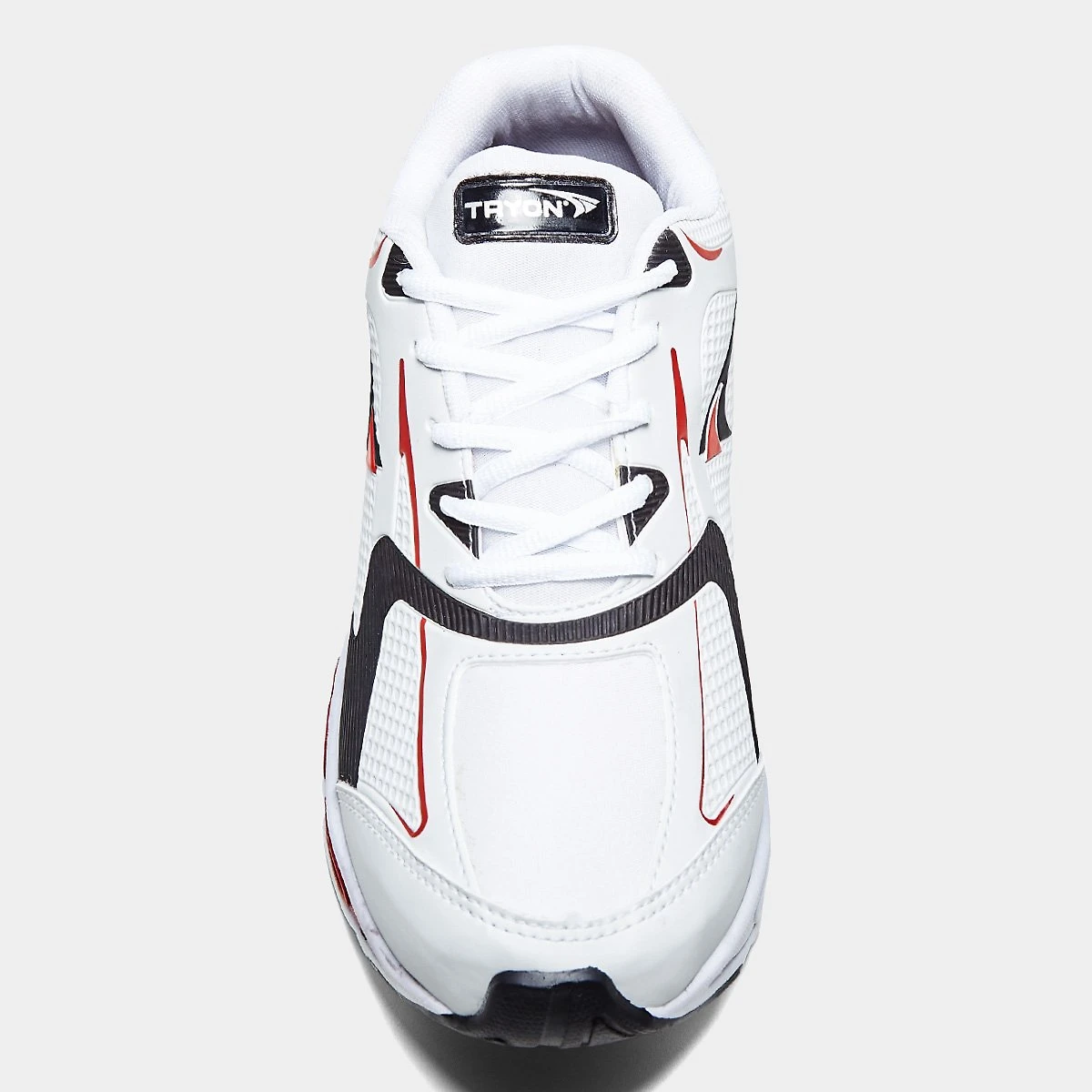 Miniatura Tênis Tryon Impacto Masculino Branco+Vermelho - 34