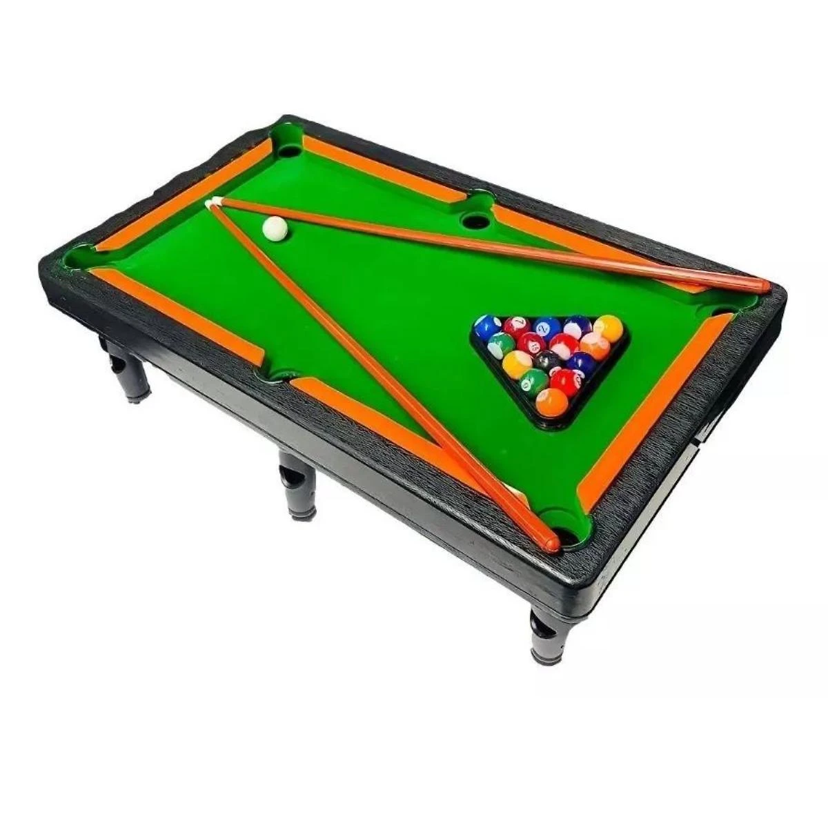 Miniatura Mesa Bilhar Sinuca Infantil Portátil Snooker Kit Completo