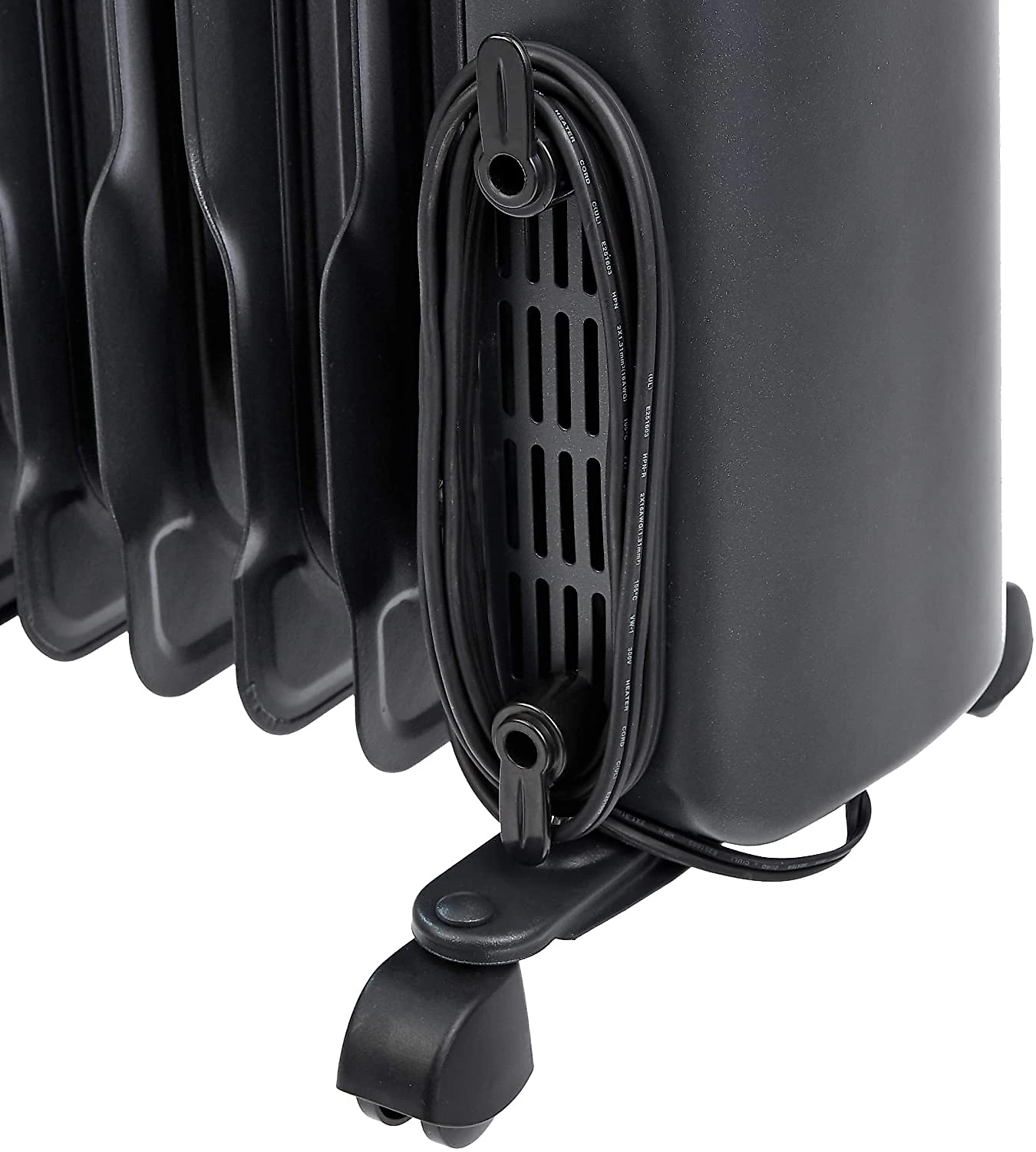 AMZ Basics Aquecedor Elétrico Portátil com Controle de T emperatura 1500W110V Preto