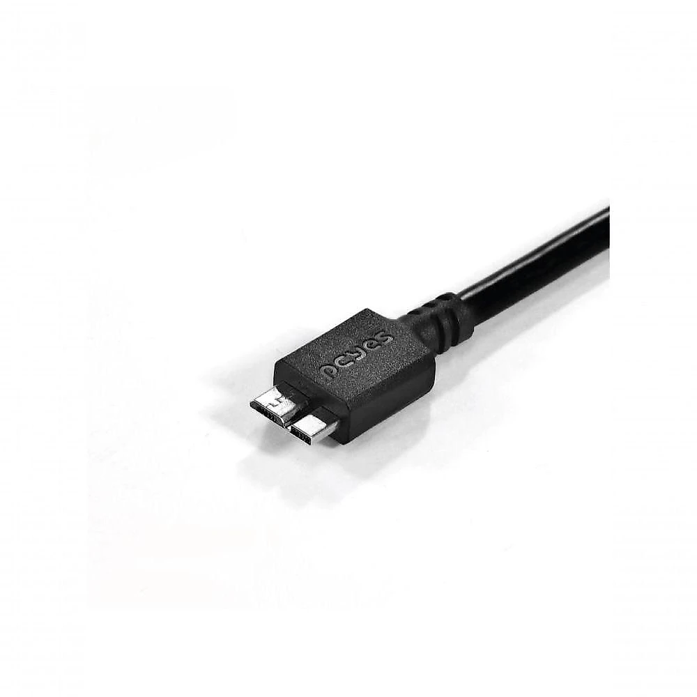 Cabo Usb 3.0 para Hd e Ssd Externo Micro Usb B 3.0 5m Alta Velocidade 5Gbps em Cobre Pcyes