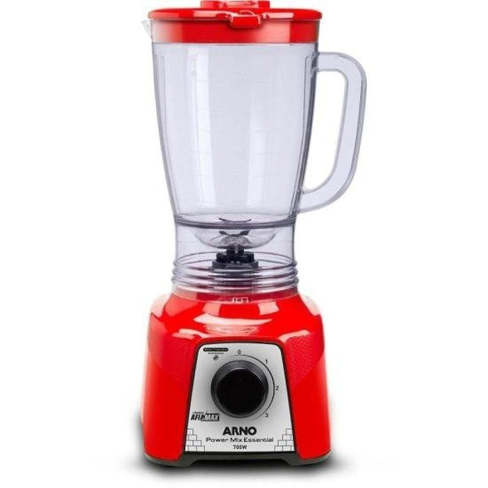 Liquidificador Arno Power Mix Essential 700w Vermelho 110V
