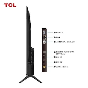Miniatura Smart TV 43” TCL 43S5K QLED Full HD Google TV Wi-Fi