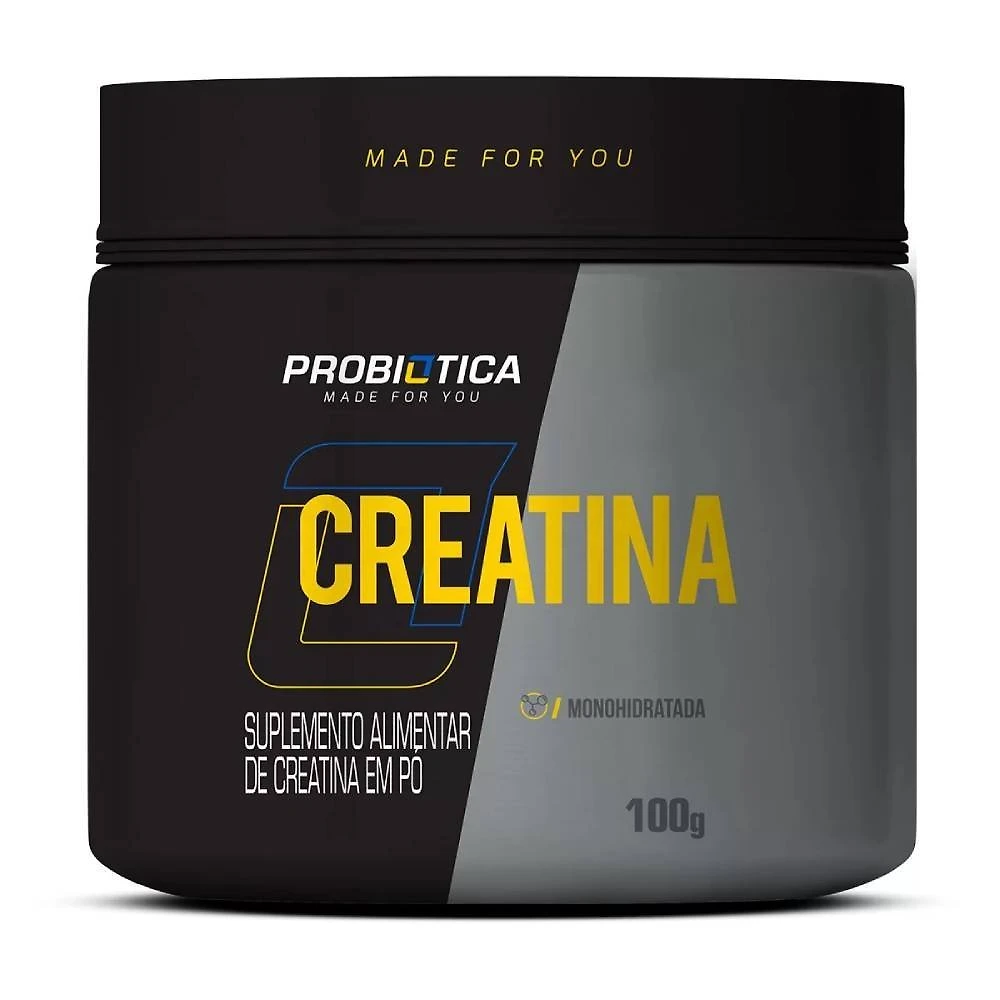 Creatina Pura Probiotica Pote 100g