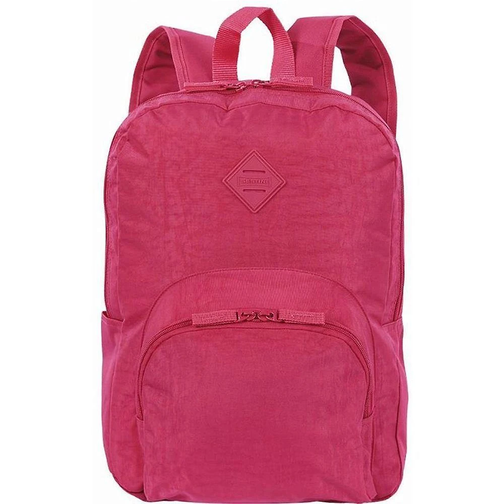 Mochila Sestini Happy Crinkle g Nylon 40cm Rosa Infantil