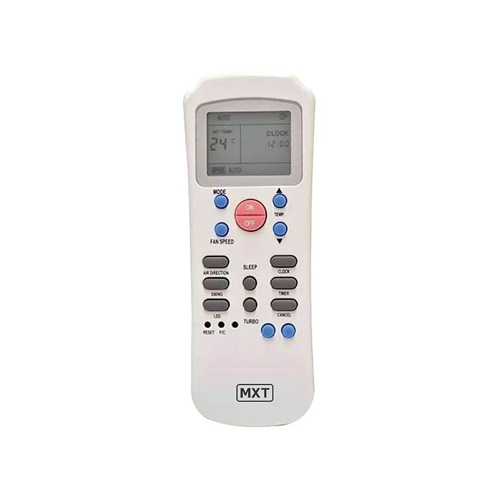 Controle Remoto Grupo MXT 01309 para Ar Condicionado Carrier Split Admiral R14(a) Universal