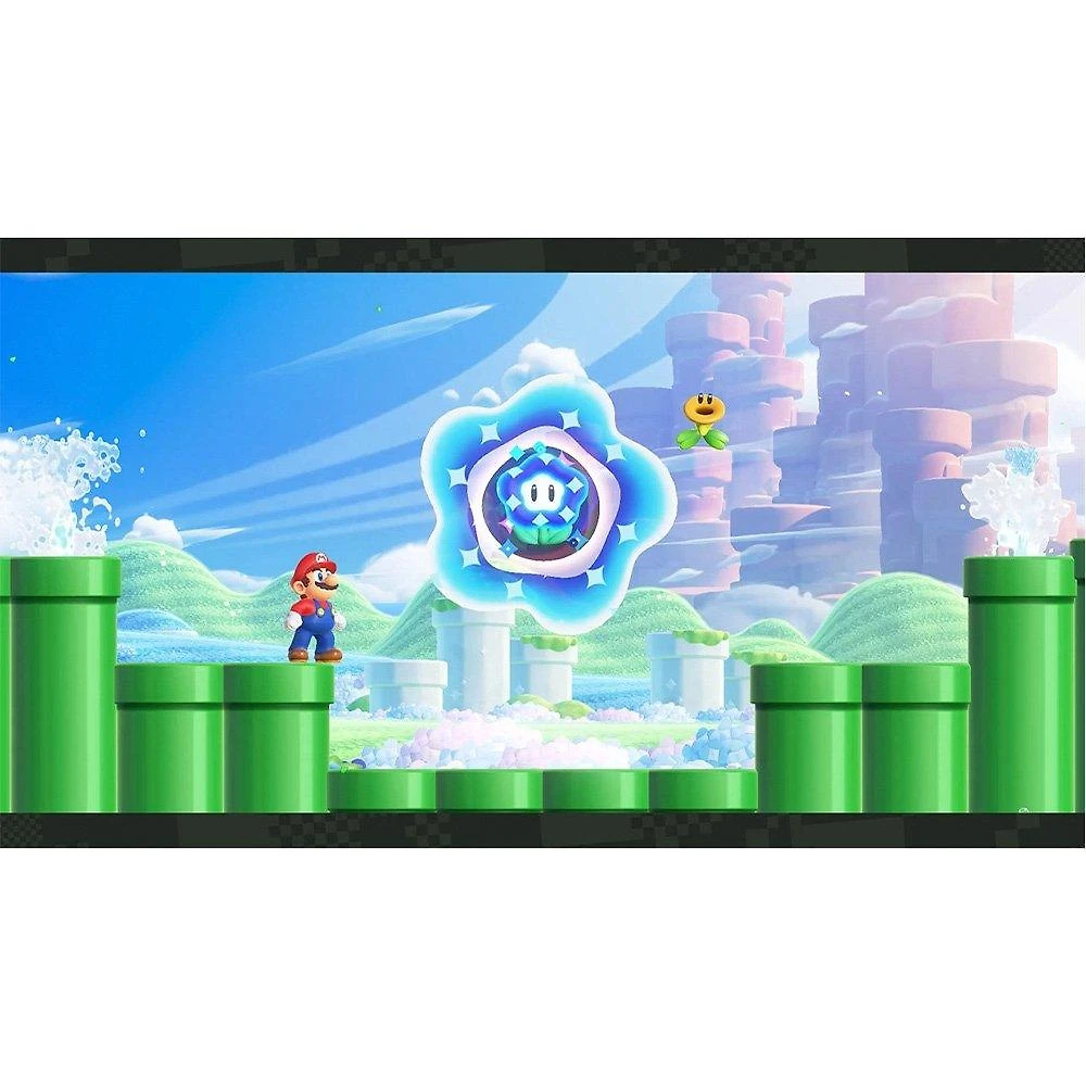 Miniatura Console Nintendo Switch + Super Mario Bros. Wonder + 3 Meses de Assinatura Nintendo Switch Online - NT000054NSW