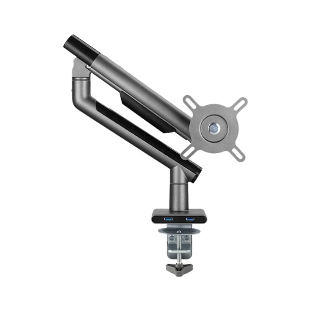 Suporte articulado monitor 17 a 32 usb 3.0 cinza pcyes