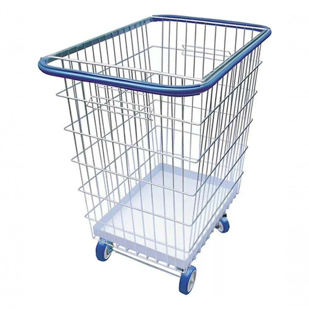 Carrinho com Bandeja G3 Capacidade 300L em Aço Carbono SAE 1020 Galvanizado Prata Higipack