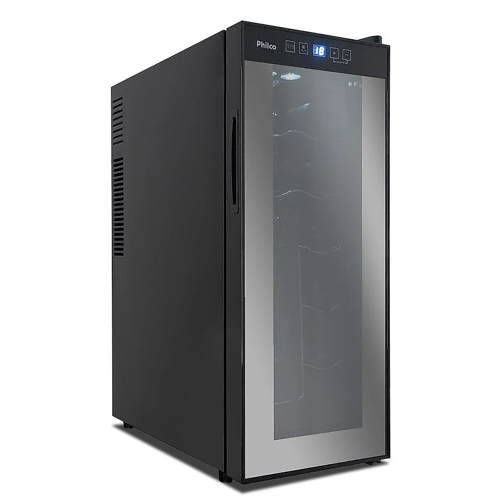 Adega Climatizada 12 Garrafas Philco Display Digital PAD12E Bivolt