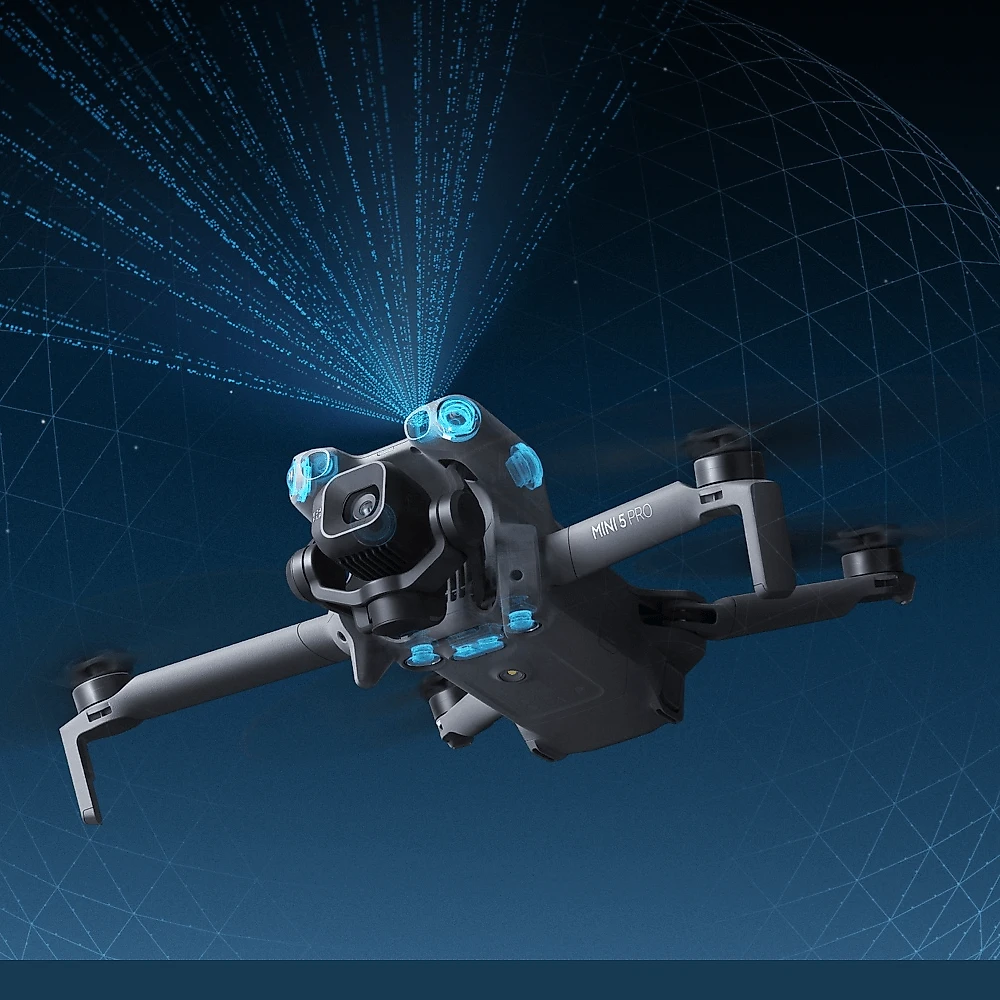 Drone DJI Mini 5 Pro Fly More Combo com Controle Remoto RC 2