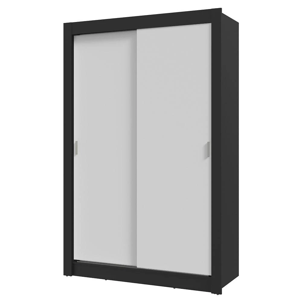 Guarda-roupa solteiro 2 portas de correr 2 gavetas vivare madesa