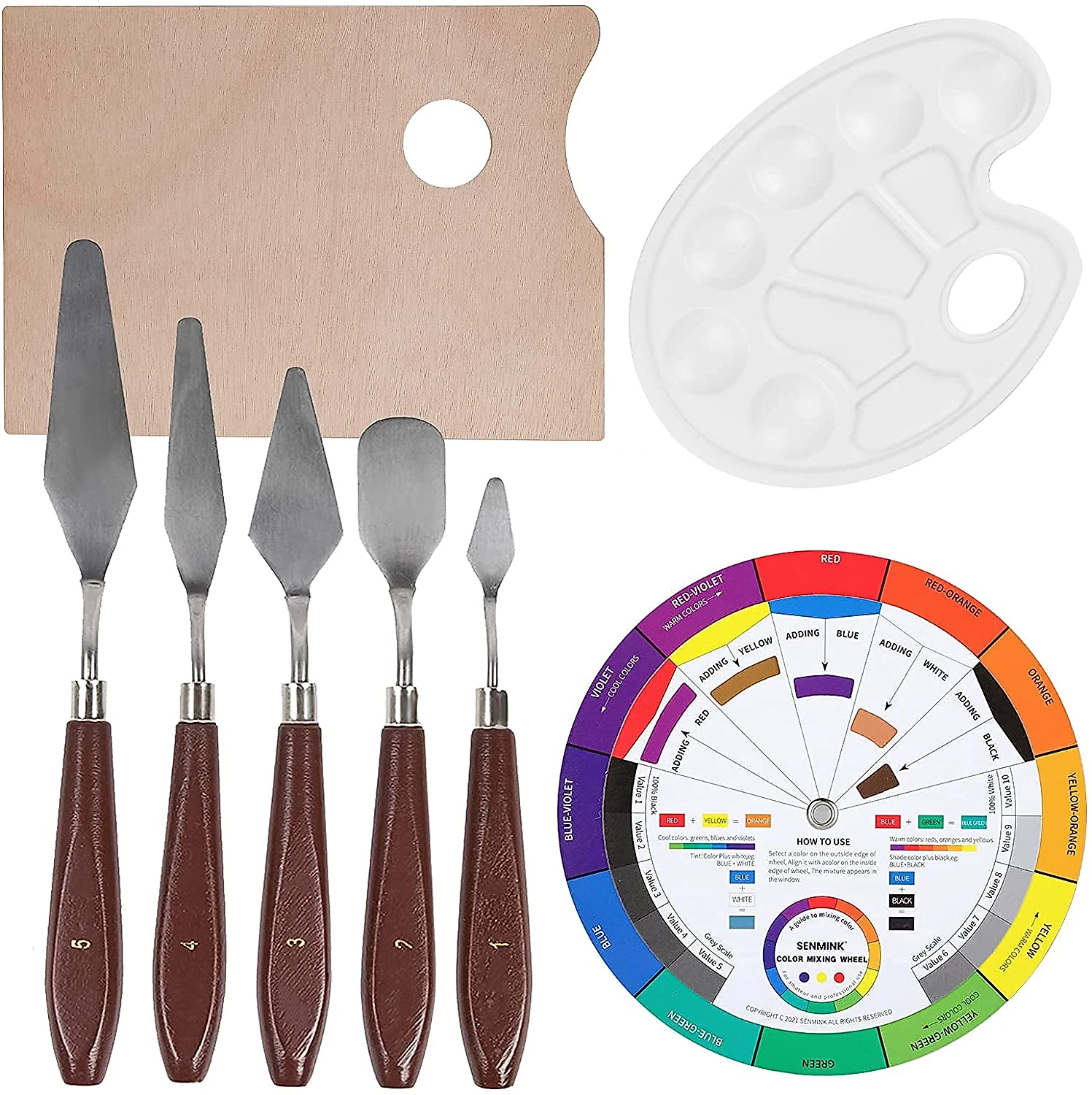 Deluxe Artist Kit de Pintura Profissional com Cavalete de Madeira 149 Peças