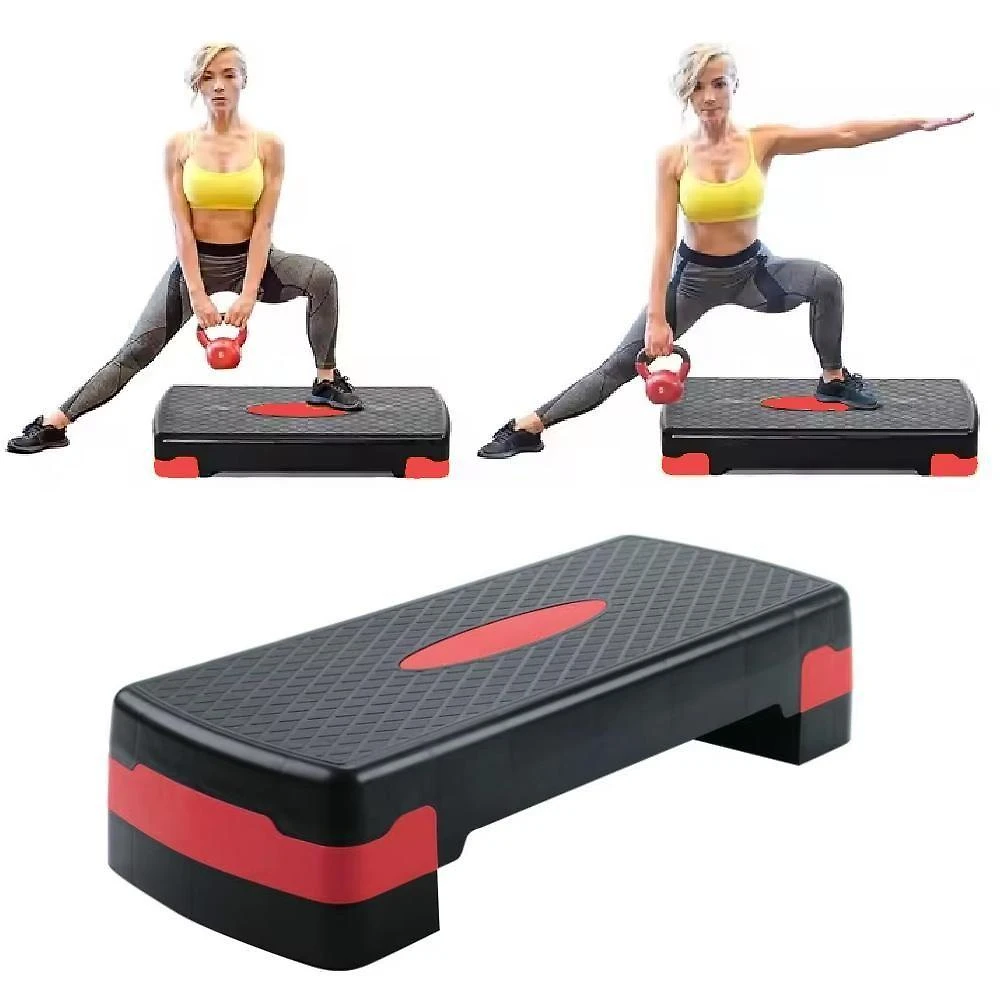 Miniatura Step Antiderrapante Fitness Altura Regulável Alta Resistente