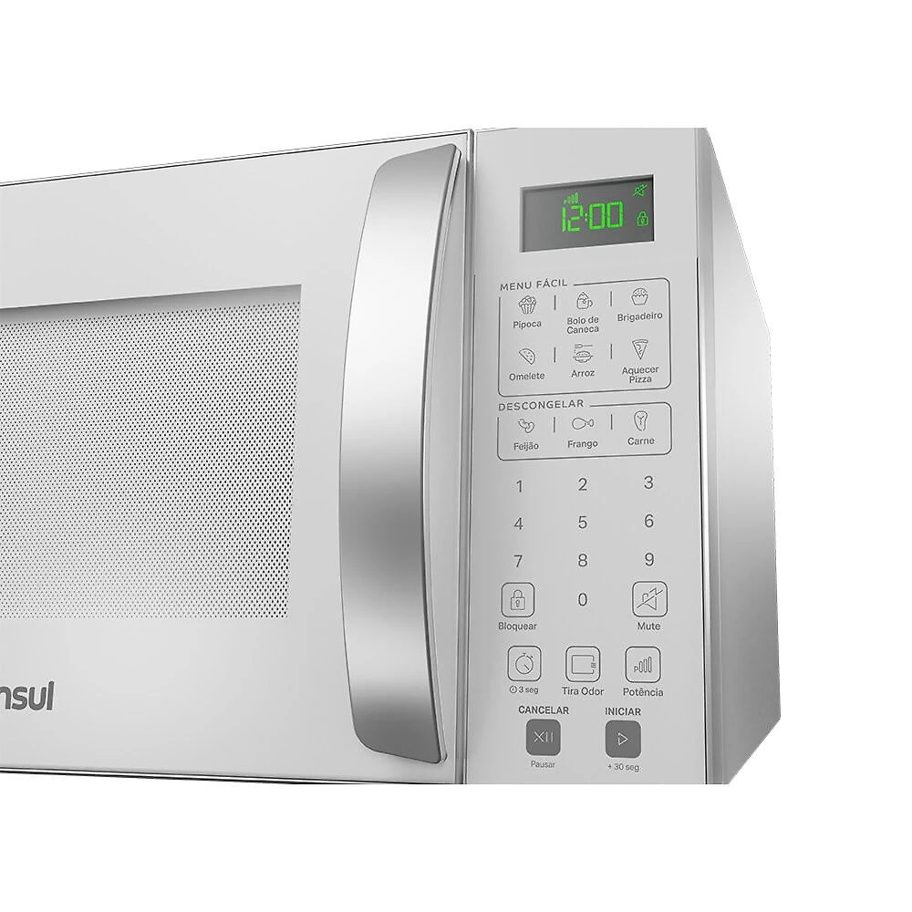 Miniatura Microondas 32 Litros com Menu Fácil 900W CMS46AB Consul Branco - 110V