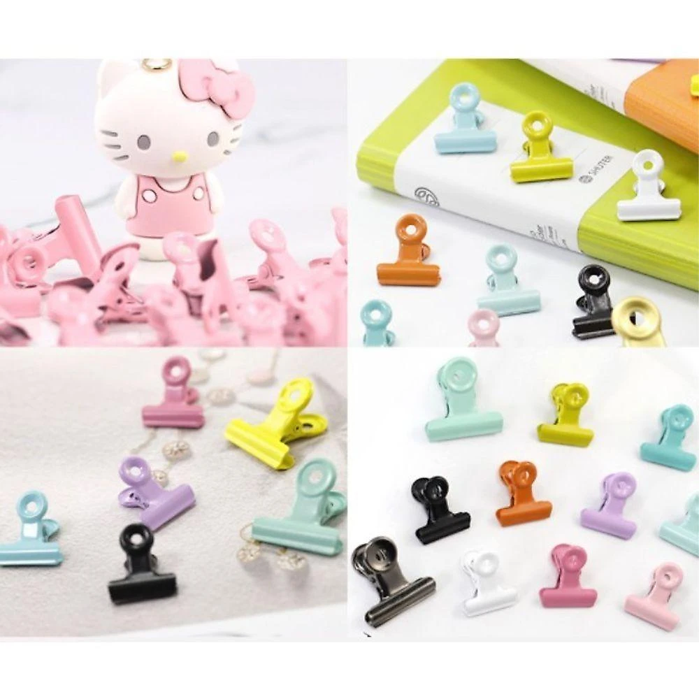 Kit Presilha para Unha Curvatura C para Alongamento e Modelagem Colorida Metal Tamanho P OEM