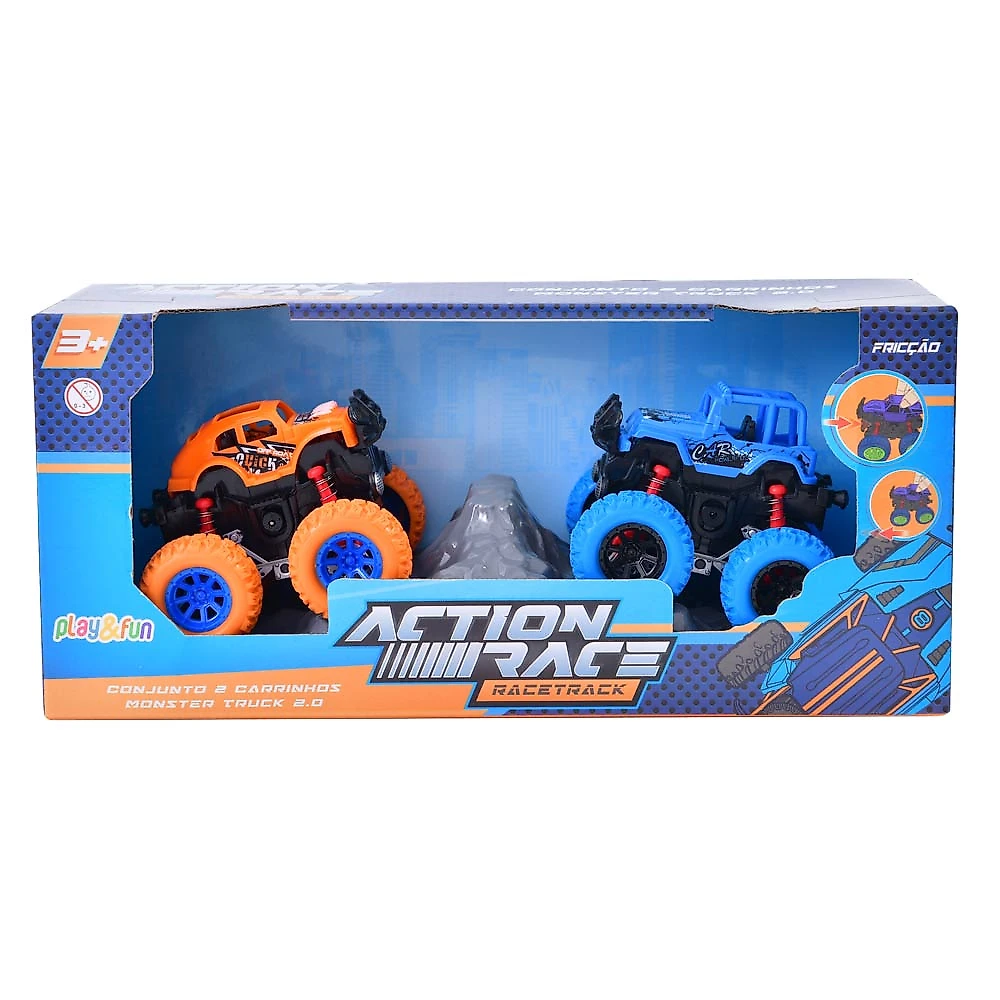 Cj 2 Carros Monster Truck 2.0 CV233297 P