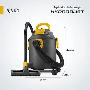 Aspirador de Água e Pó Mondial Hydrodust APT-03-20L 1600W 20 Litros Função Sopro Filtro HEPA 110V