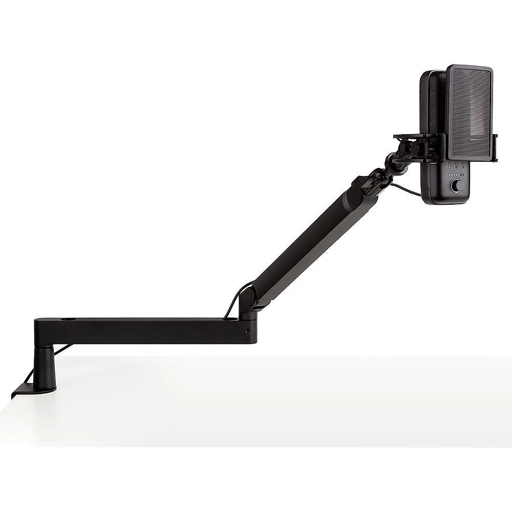 Suporte Elgato Wave Mic Arm LP articulado, canais para ocultar cabos, braçadeira de mesa versátil - 10AAN9901