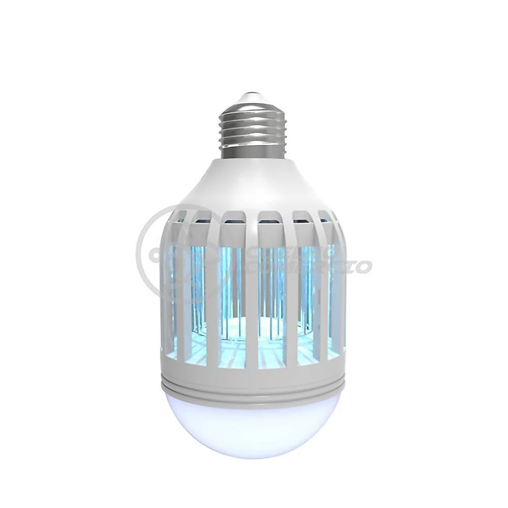 Lâmpada Luz Led Branco 15w Atrai Choque Mosquito