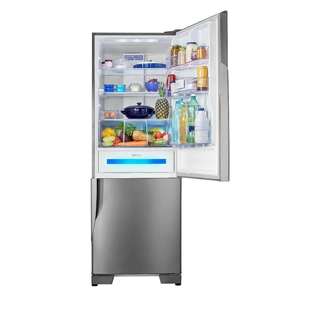 Geladeira Intuitive+ Panasonic BB71 Frost Free Inverter 511L Aço Escovado NR-BB71PV7X NR-BB71PV7XB 220V