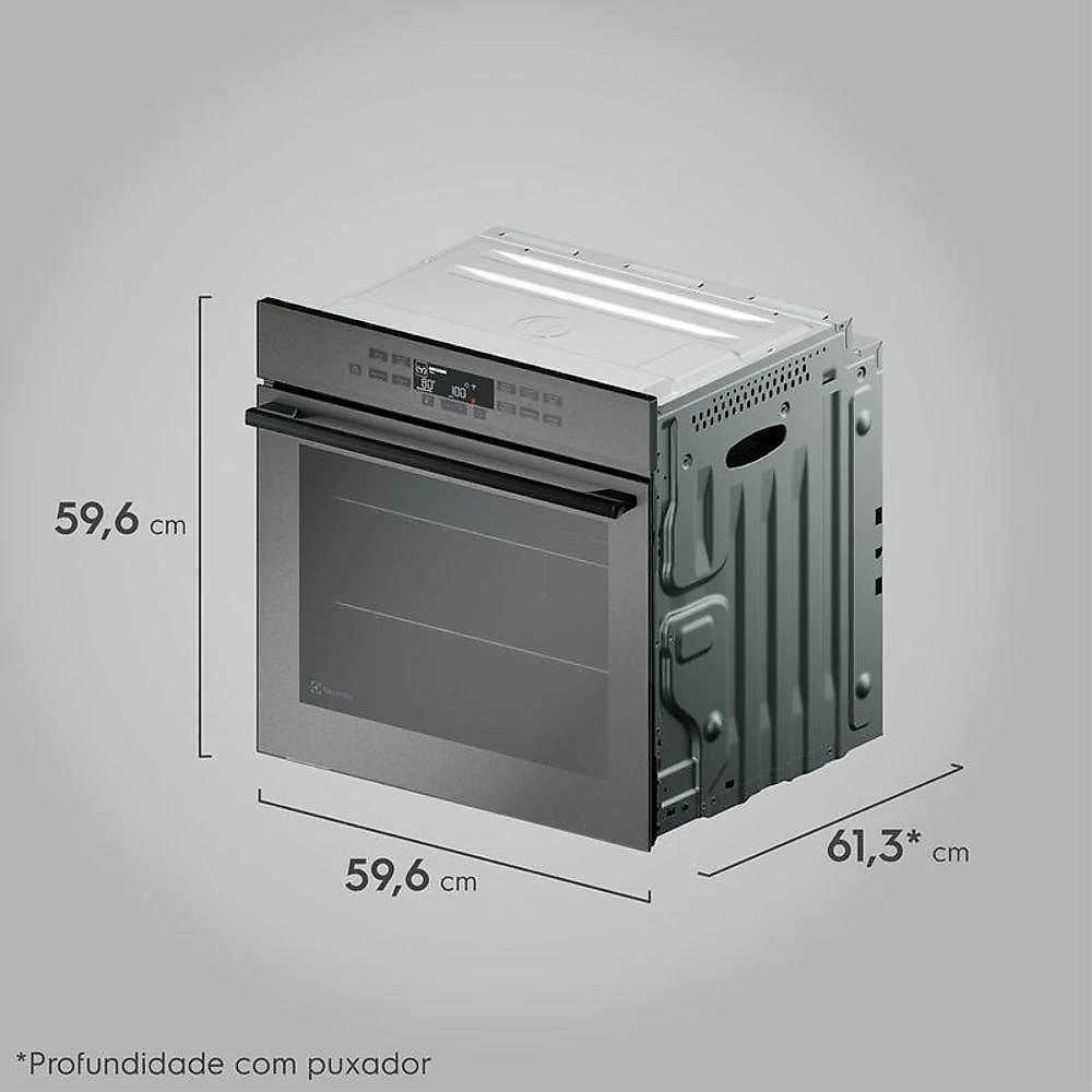 Forno De Embutir Elétrico Electrolux Oe8ew 80l Expert 220v
