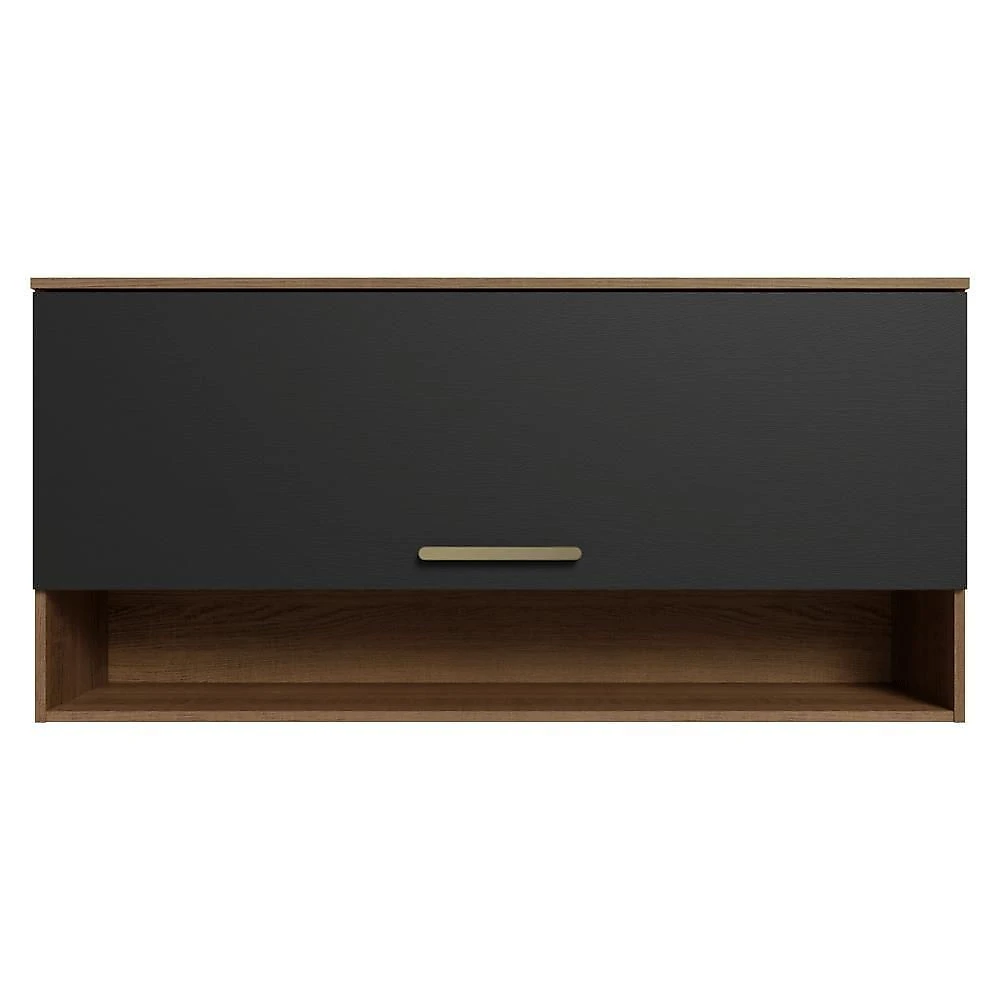 Armário Aéreo Lille 105CM 1 Porta MDP Basculante Rustic Madesa