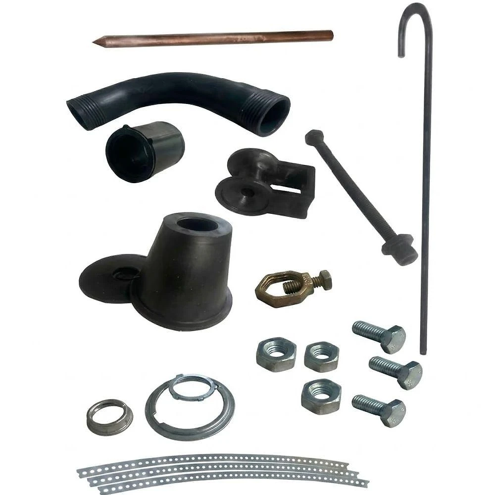 Kit Bengala para Aterramento 153 Padrao de Entrada Caixa para 1 e 2 Medidores Bivolt Elektrans