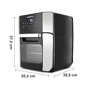 Fritadeira Elétrica sem Óleo Air Fry Britânia Oven BFR2100P 12L - Preta 110V