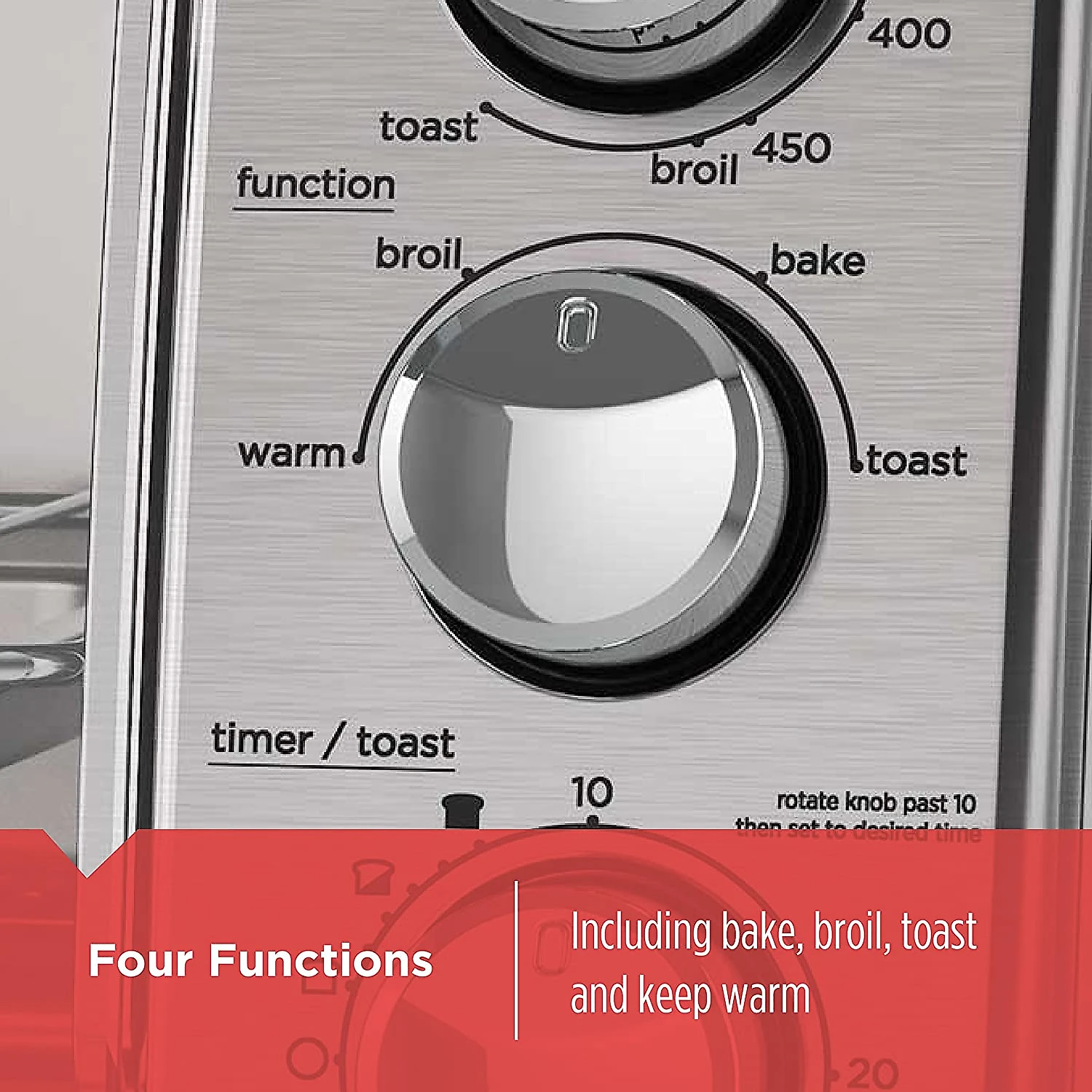 BLACK DECKER Forno Multifuncional Aço Inox 1150W Prata 110V