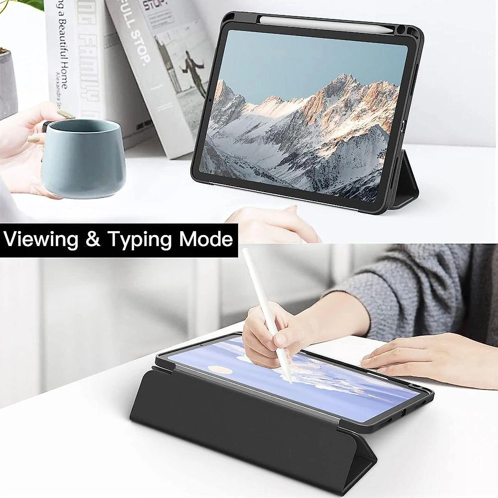 Capa Para Ipad Air 11 Polegadas M3/m2 (2025/2024), Ipad Air 5/4 (10,9 Polegadas, Modelo 2022/2020) Com Porta Pencil, Cap