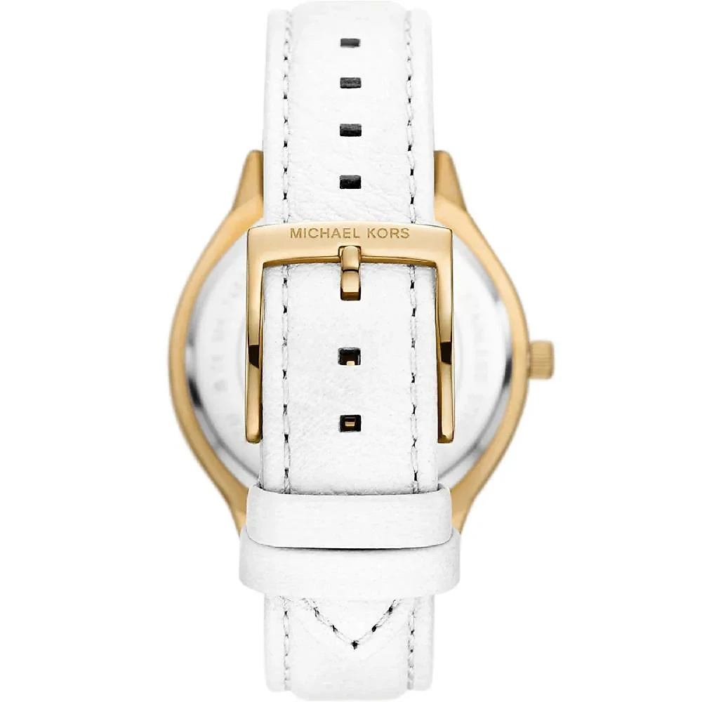 Relógio Michael Kors Slim Runway MK7544/0BN Branco