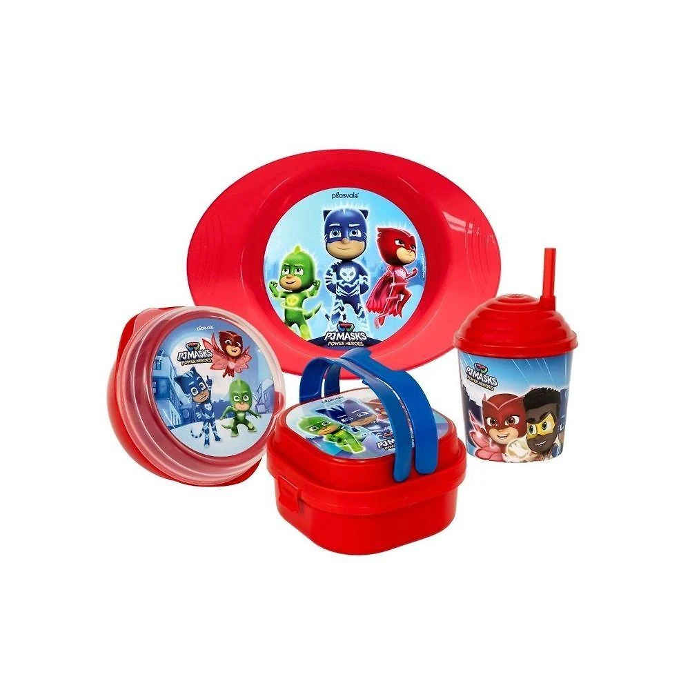 Kit Hora Da Brincadeira Pj Masks 4 Itens