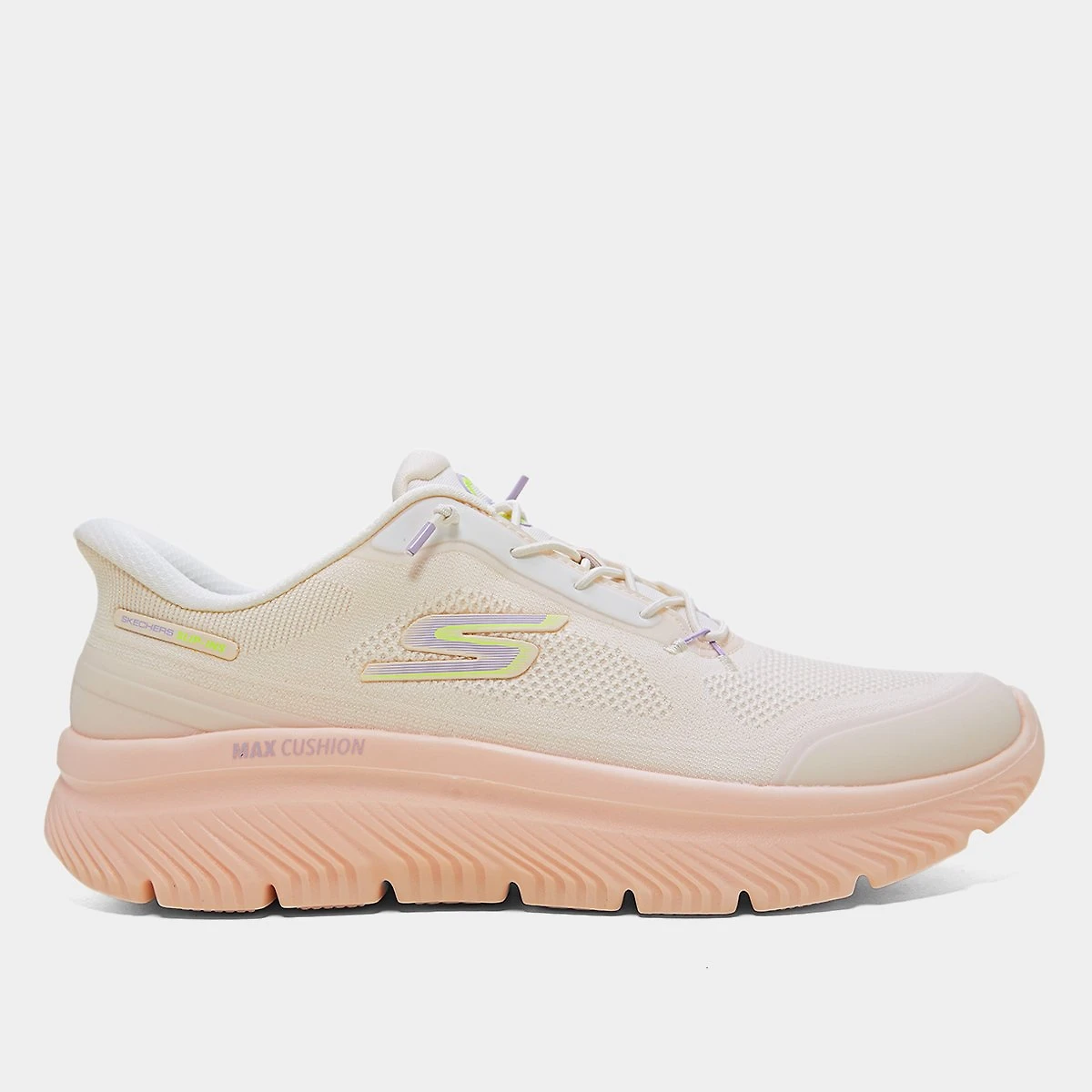 Tênis Skechers Go Walk Max Cushioning Hyper Burst Slip Ins Feminino