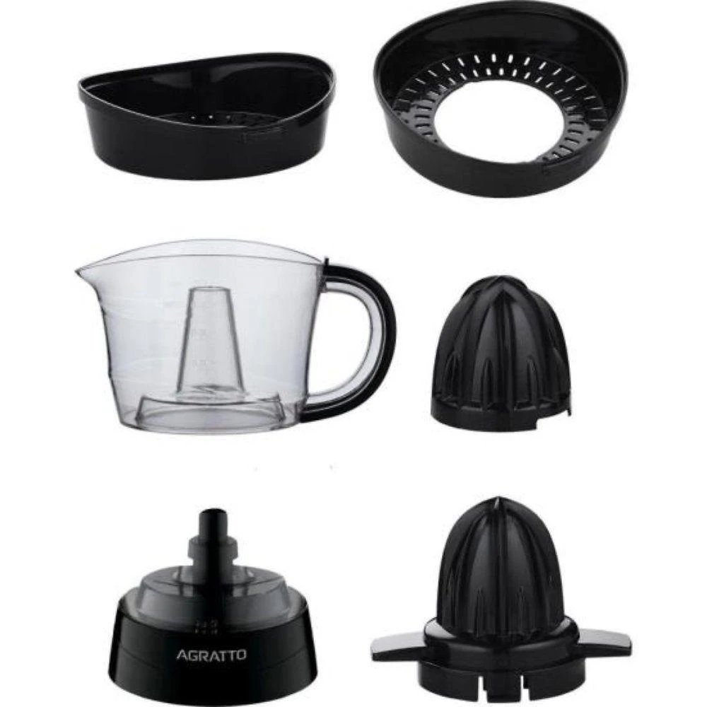 Espremedor de Frutas Agratto com Acionamento Automático Preto 700ML