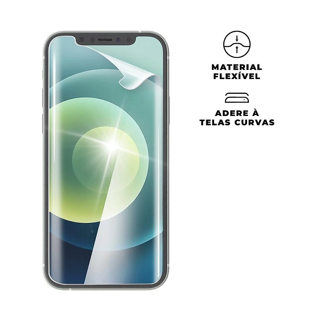 Kit Capa Silicon Veloz e Película Hydrogel HD para Motorola Moto G84 5G - Gshield