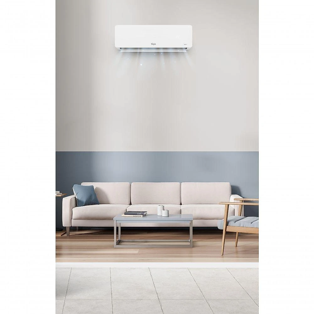 Ar condicionado split elgin eco dream inverter wi-fi 9000 btus quente e frio 220v hiqc09c2waca