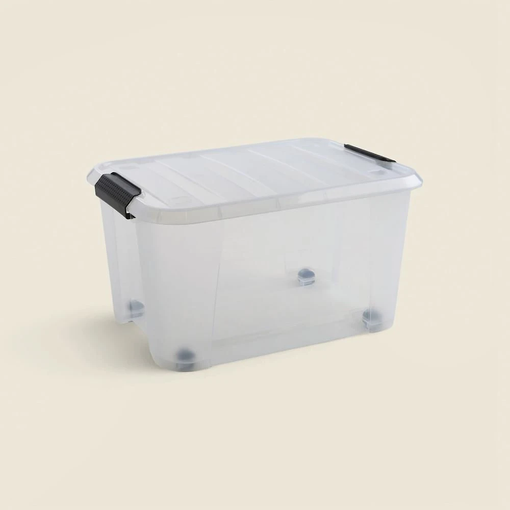 Caixa Organizadora Basic c/ Trava 15L - A\CASA