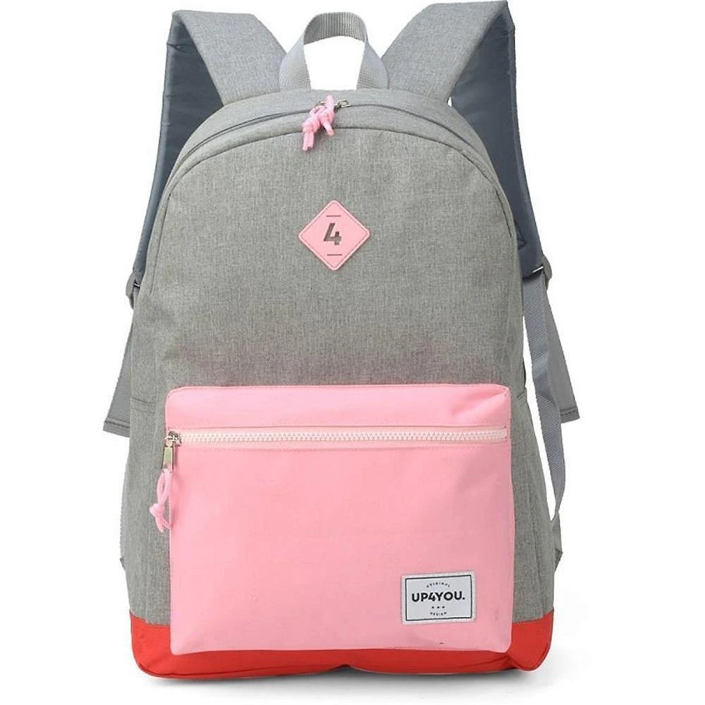Mochila Luxcel Blah GD RS Poliéster 46x32x16cm Rosa Unissex