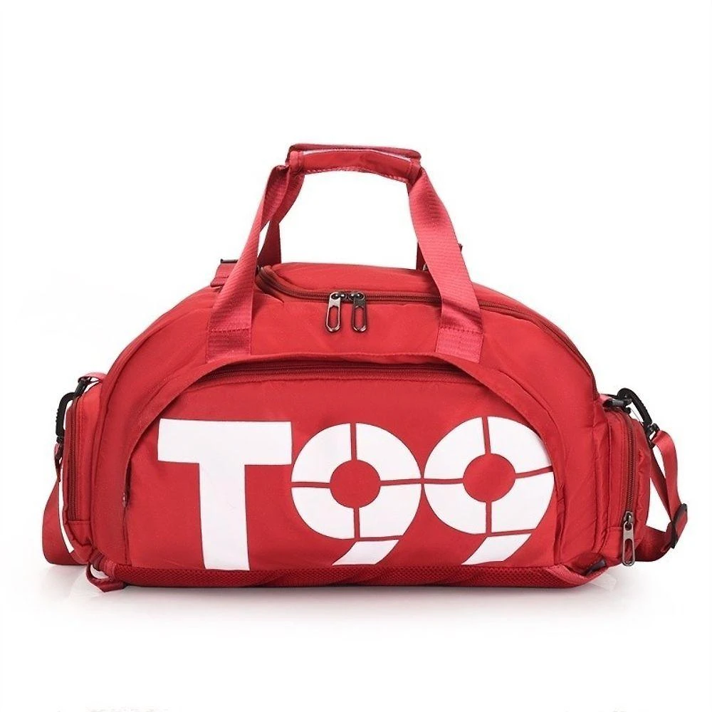 Bolsa Esportiva Ming Transversal e Mochila Impermeável para Academia e Viagens Vermelho OEM