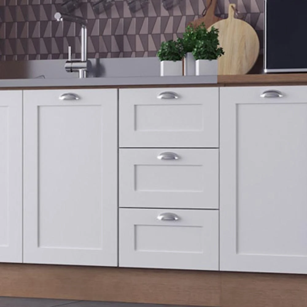 Armário De Cozinha Completo Ditália Denver S/ Tampo Rv/brd10