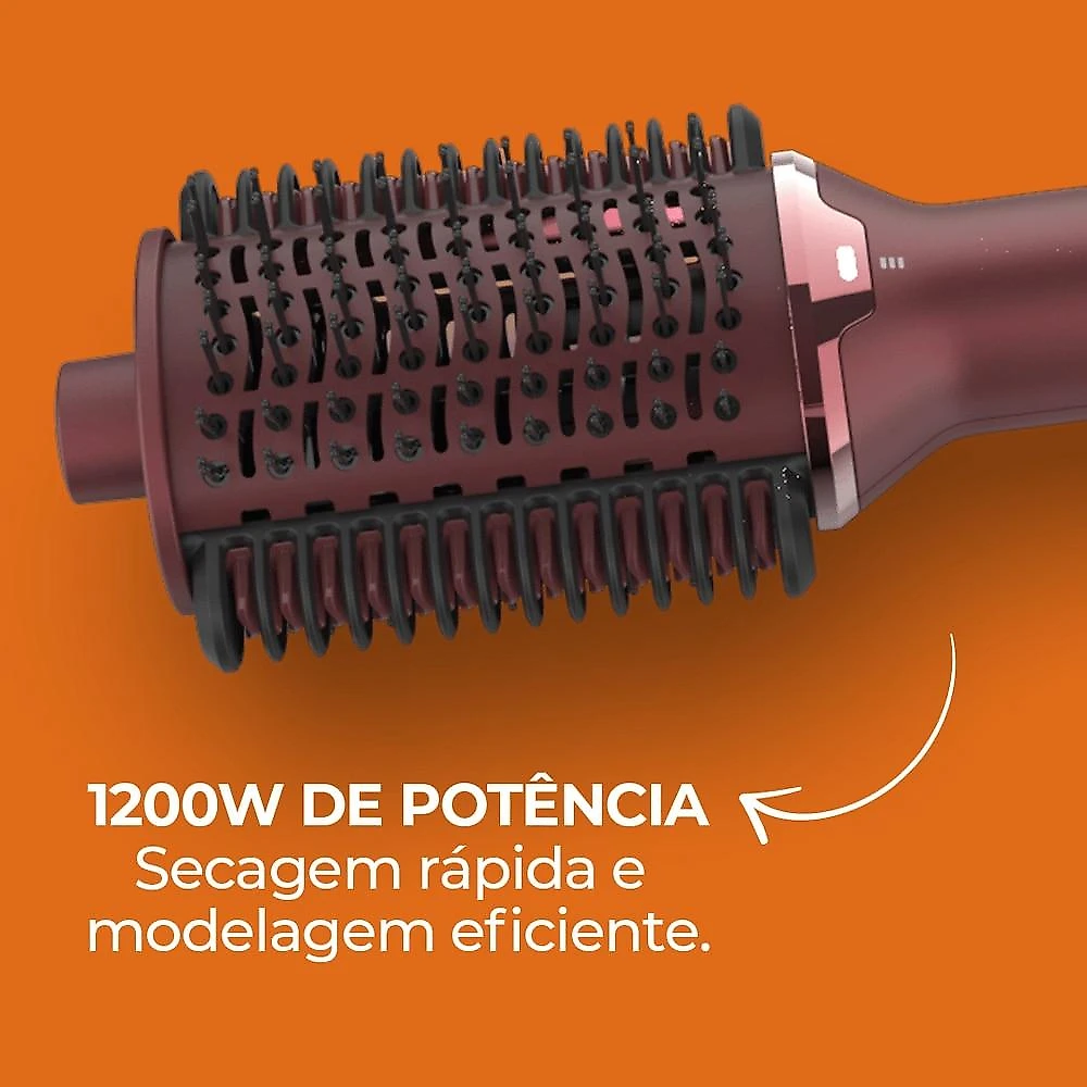Escova Secadora Cadence Musa 3 em 1 ESC750 - Bivolt