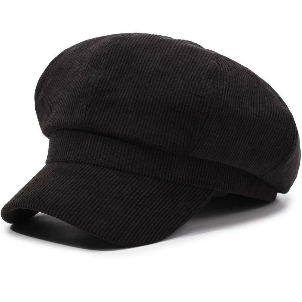 Boina Gorro Chapéu Unissex OEM 0366 Aveludado com Forro Liso Preto Adulto