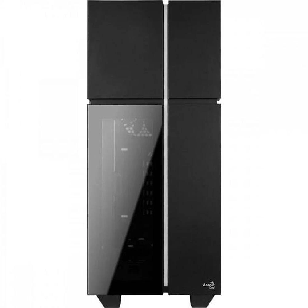 Gabinete Gamer Aerocool Playa Preto Rgb Lateral Vidro