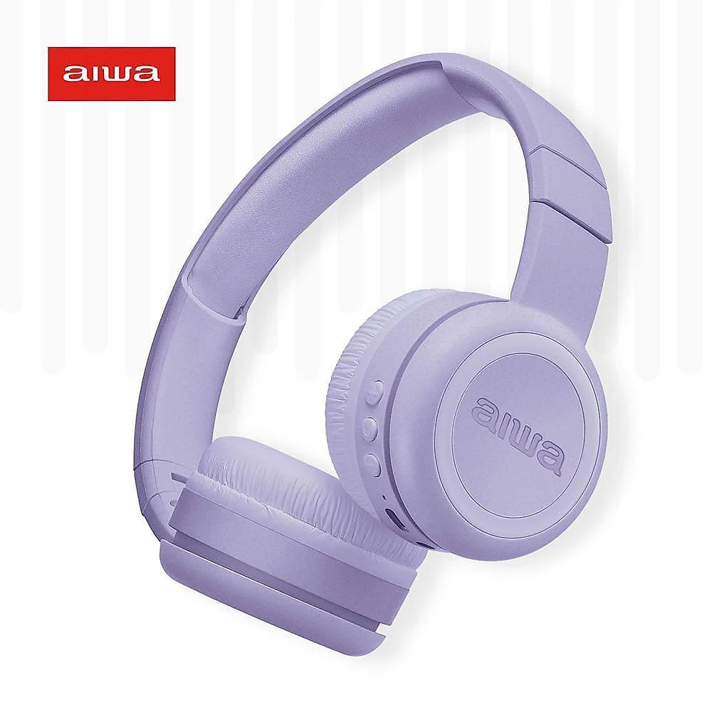 Fone De Ouvido Headphone Aiwa Hp-03-p Bluetooth Drive 30mm Fone De Ouvido Aws-hp-03-p