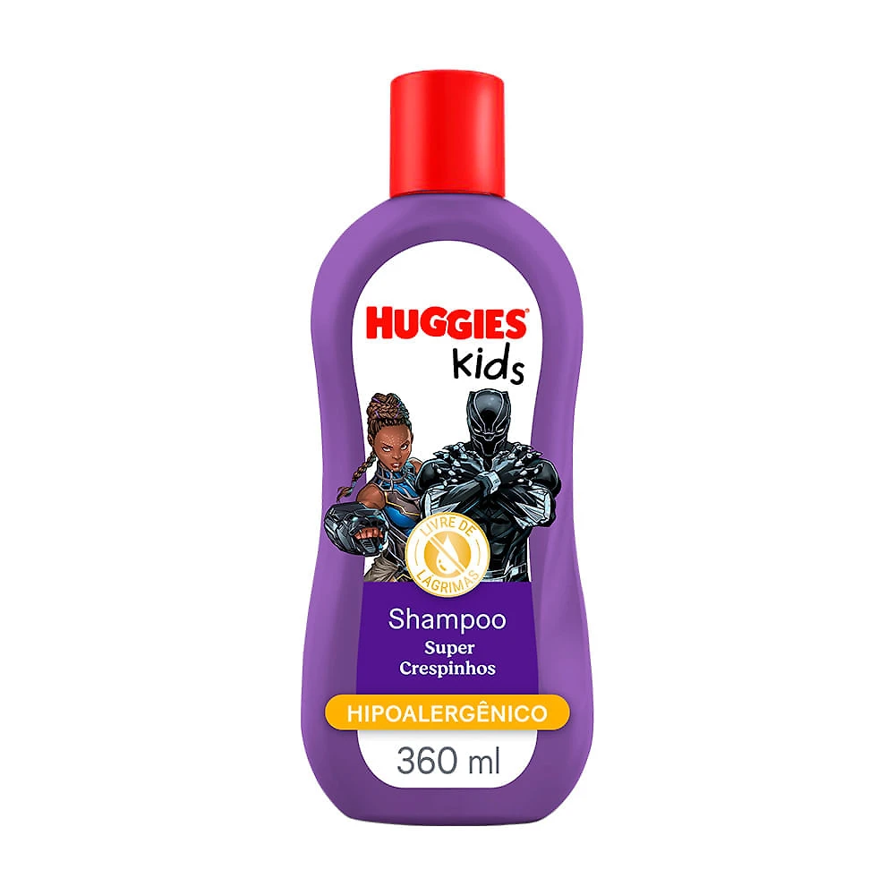 Shampoo Huggies Kids  Super Crespinhos 360ml