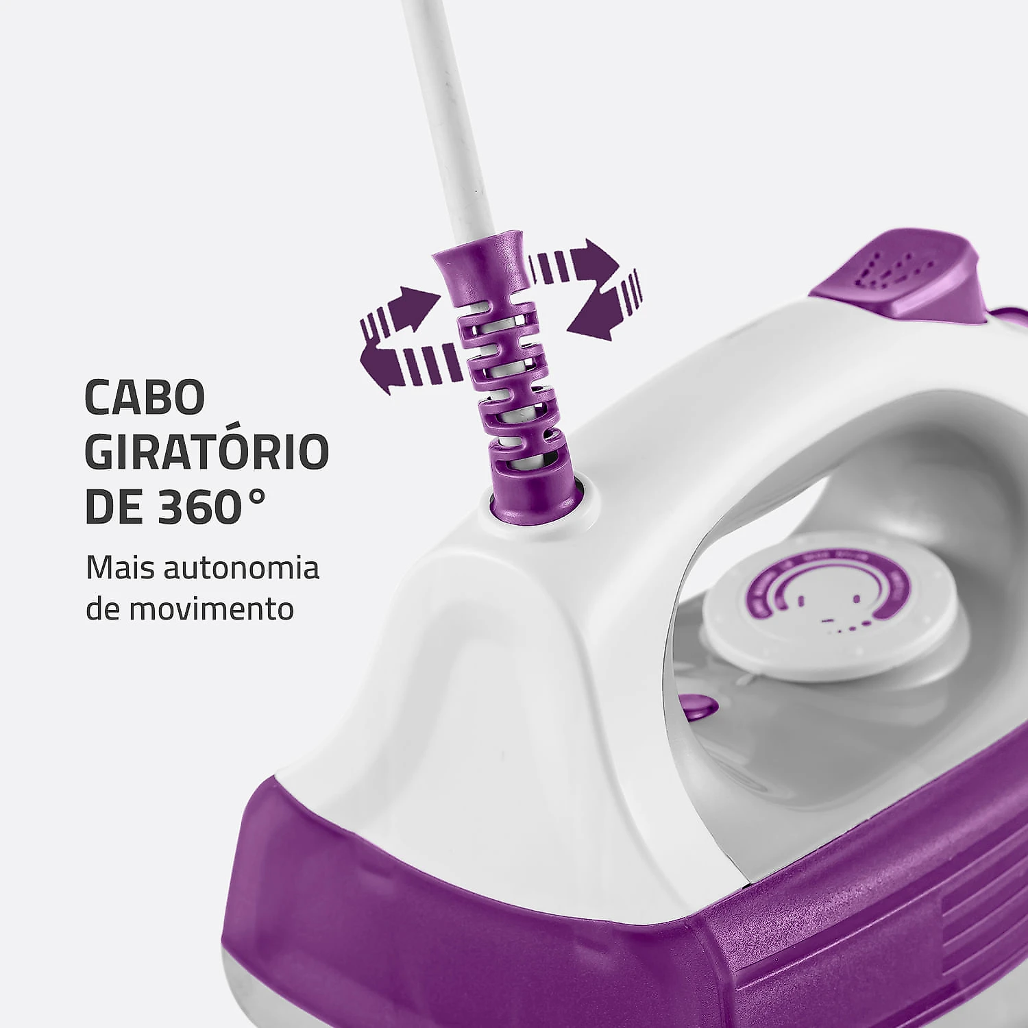 Ferro a Vapor Mondial - FVN-01-P FERRO A VAPOR FVN-01-P 127V/60HZ .
